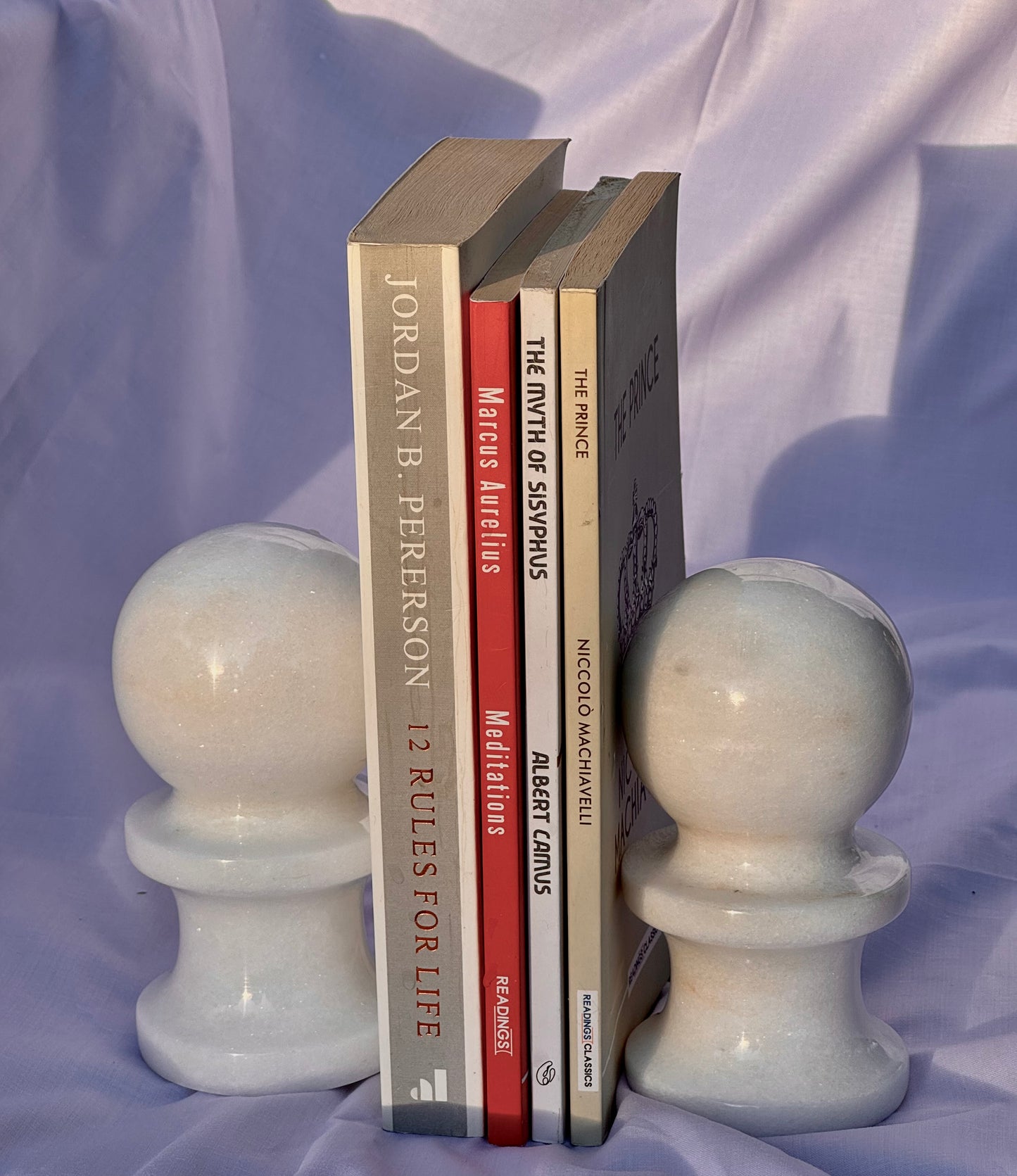 Globe bookends